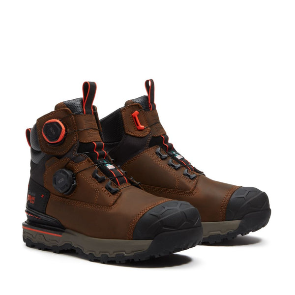 Timberland PRO Boondock BOA® Ultralight Men's CSA 6" WP Composite Toe Safety Boot TB0A5SMJEDS - Brown