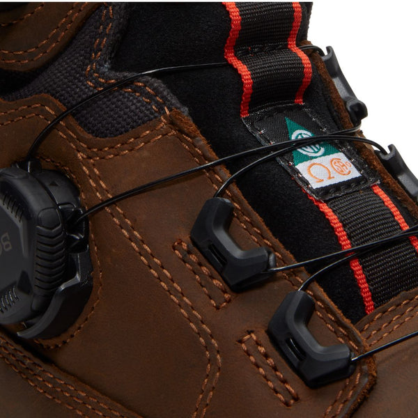 Timberland PRO Boondock BOA® Ultralight Men's CSA 6" WP Composite Toe Safety Boot TB0A5SMJEDS - Brown