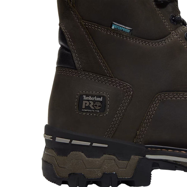 Timberland PRO Boondock Men's 8" Waterproof Composite Toe Safety Boot TB0A5PK1EIQ - Grey