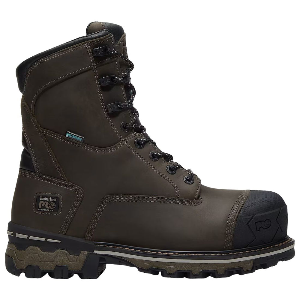 Timberland PRO Boondock Men's 8" Waterproof Composite Toe Safety Boot TB0A5PK1EIQ - Grey