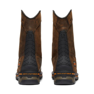 Timberland PRO Boondock Men's Pull-On Waterproof Composite Toe Safety Wellington Boot TB0A4499214 - Brown