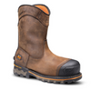 Timberland PRO Boondock Men's Pull-On Waterproof Composite Toe Safety Wellington Boot TB0A4499214 - Brown