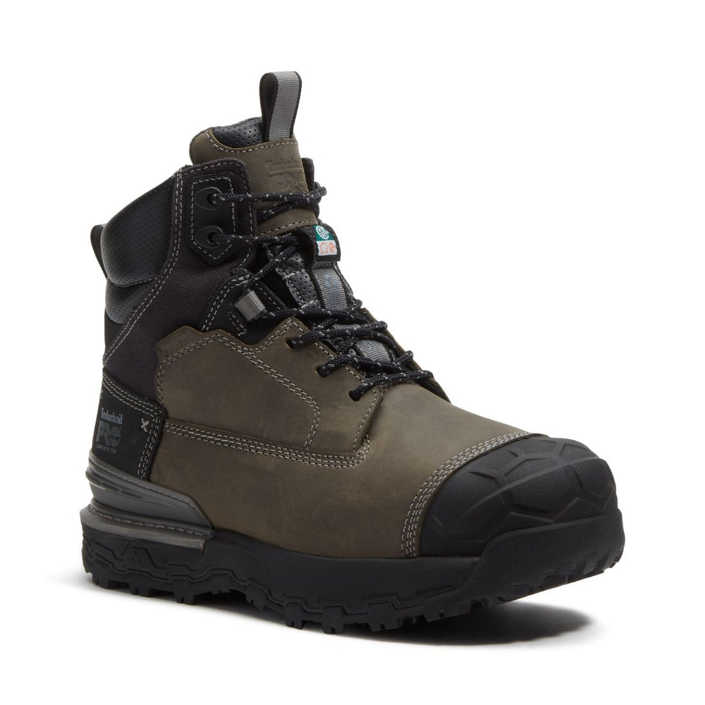 Timberland PRO Boondock Ultralight Men's CSA 6" WP Composite Toe Safety Boot TB0A63GKA4F - Grey