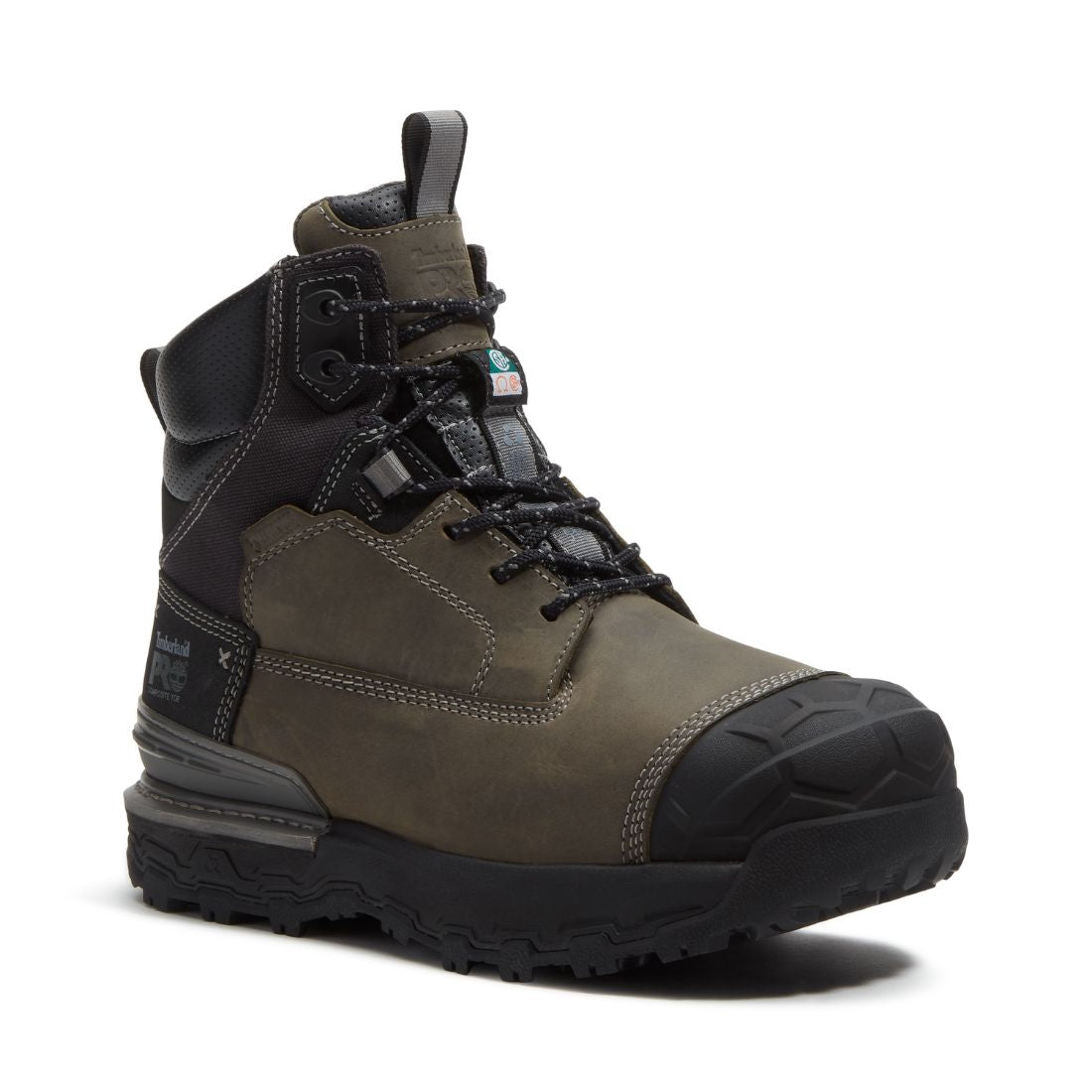Timberland PRO Boondock Ultralight Men's CSA 6" WP Composite Toe Safety Boot TB0A63GKA4F - Grey