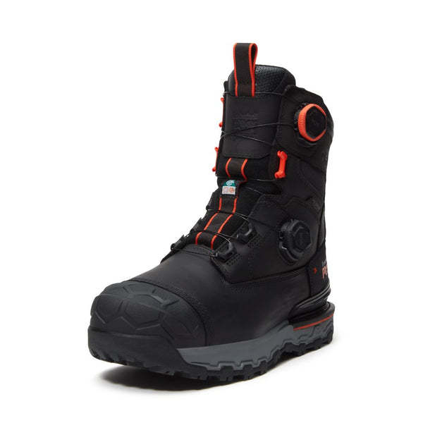 Timberland PRO Boondock Ultralight BOA® Men's CSA 8" WP Composite Toe Safety Boot TB0A5S8NEDW - Black