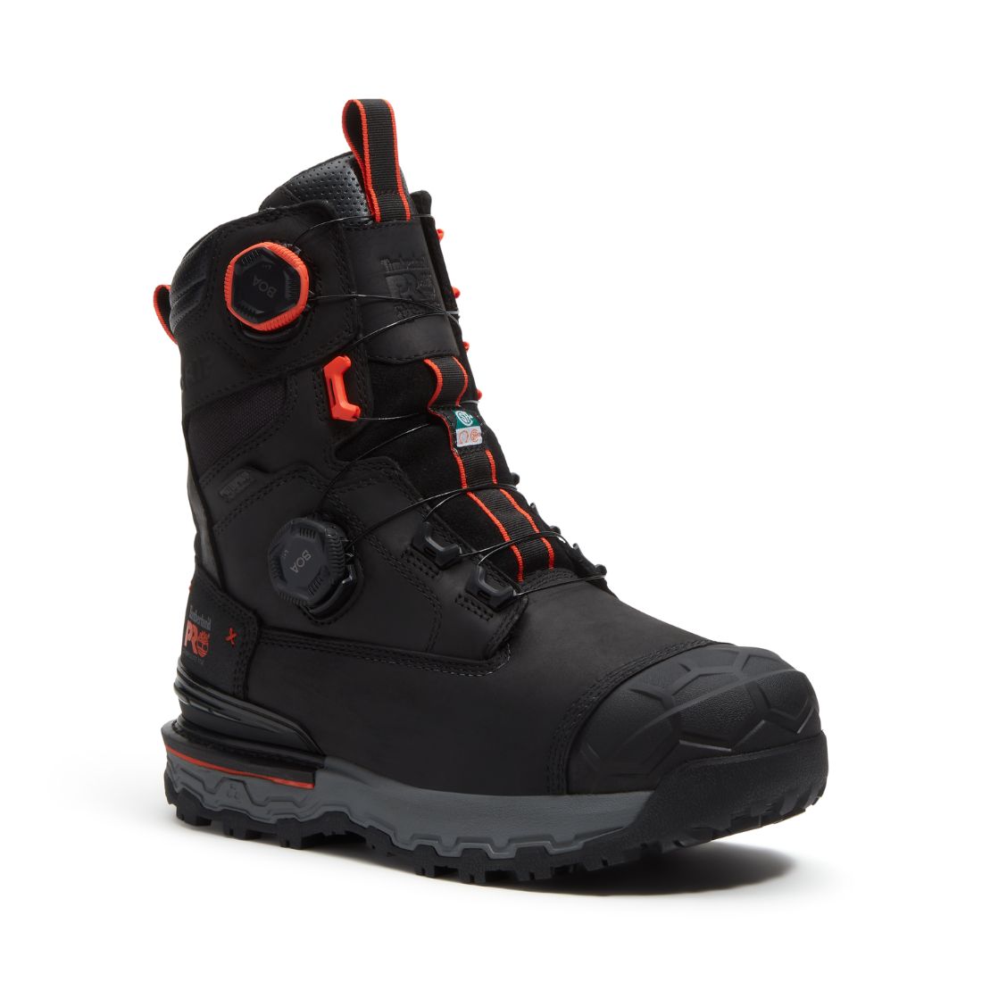 Timberland PRO Boondock Ultralight BOA® Men's CSA 8" WP Composite Toe Safety Boot TB0A5S8NEDW - Black