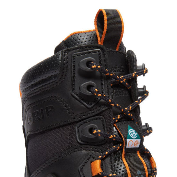 Timberland PRO Boondock Ultralight Men's CSA 8" WP Composite Toe Safety Boot TB0A64A7W02 - Black