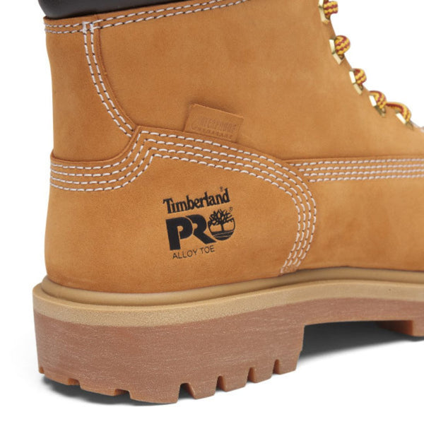Timberland PRO Iconic Women's 6" Alloy Toe Safety Boot TB0A2KAJ231 - Wheat