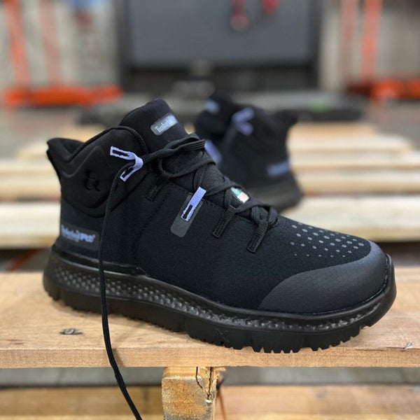 Timberland PRO Intercept TB0A67T3EL0 Women's Athletic MID Steel Toe Work Shoe - Black