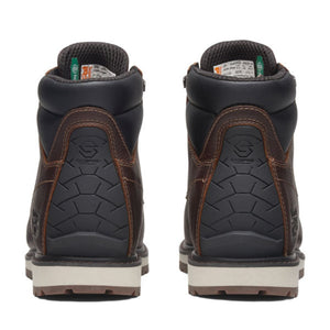 Timberland PRO Irvine Men's 6" Alloy Toe Wedge Work Boot TB0A44XG214 - Brown