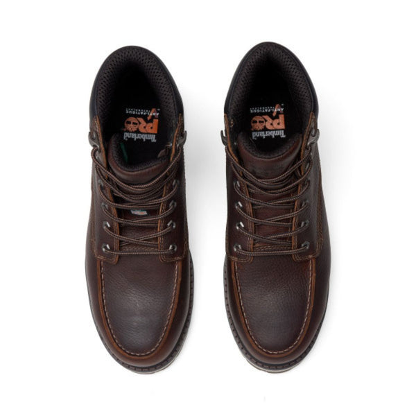 Timberland PRO Irvine Men's 6" Alloy Toe Wedge Work Boot TB0A44XG214 - Brown