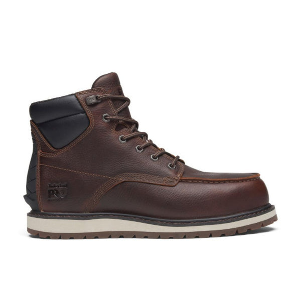 Timberland PRO Irvine Men's 6" Alloy Toe Wedge Work Boot TB0A44XG214 - Brown