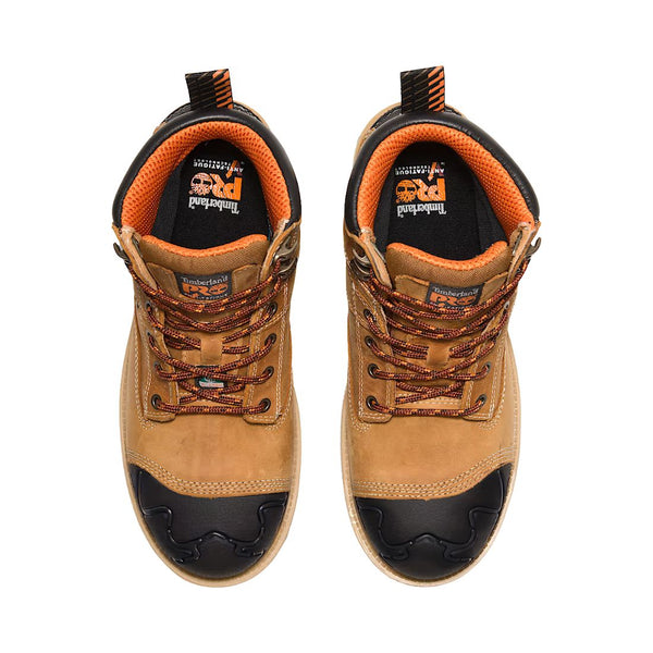 Timberland PRO Magnitude Men's 6" Waterproof Composite Toe Work Boot TB0A44ZW231 - Tan