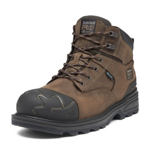 Timberland PRO Magnitude Men's 6" Waterproof Composite Toe Work Boot TB0A61UF214 - Brown