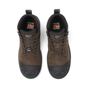 Timberland PRO Magnitude Men's 6" Waterproof Composite Toe Work Boot TB0A61UF214 - Brown