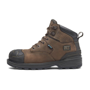 Timberland PRO Magnitude Men's 6" Waterproof Composite Toe Work Boot TB0A61UF214 - Brown