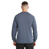 Timberland PRO Men's Core Logo Long-Sleeve T-Shirt - Blue Heather