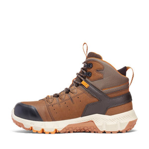 Timberland PRO Tempe Men's Waterproof 6" Alloy Toe Work Boot TB0A63XBEPB - Brown
