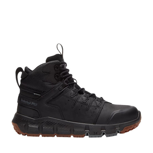 Timberland PRO Tempe Men's Waterproof 6" Alloy Toe Work Boot TB0A63XBEK5 - Black