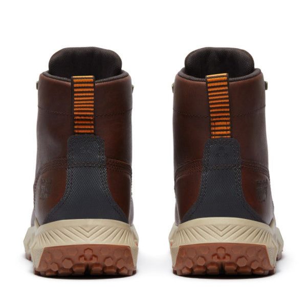 Timberland PRO Tempe Moc Toe Men's Waterproof 6" Alloy Toe Work Boot TB0A42EGEM6 - Brown