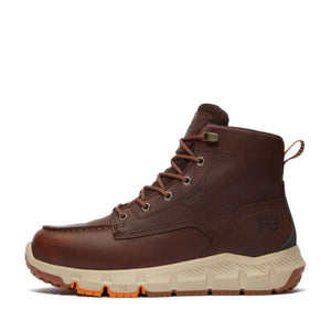 Timberland PRO Tempe Moc Toe Men's Waterproof 6" Alloy Toe Work Boot TB0A42EGEM6 - Brown