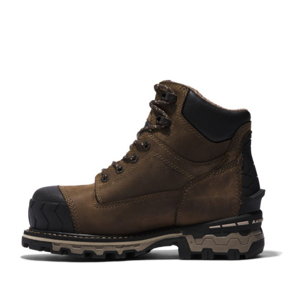 Stivale Da Lavoro Impermeabile Con Puntale In Lega Timberland PRO Iconic Waterproof Alloy Toe Work Boot For Men In Brown Stivale Da Lavoro Impermeabile Con Puntale In Lega Timberland PRO Iconic Waterproof Alloy Toe Work Boot For Men In Brown