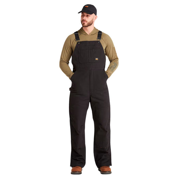 Timberland PRO Men s Gritman Insulated Bib Overalls Black TB0A55RT00 Work Authority