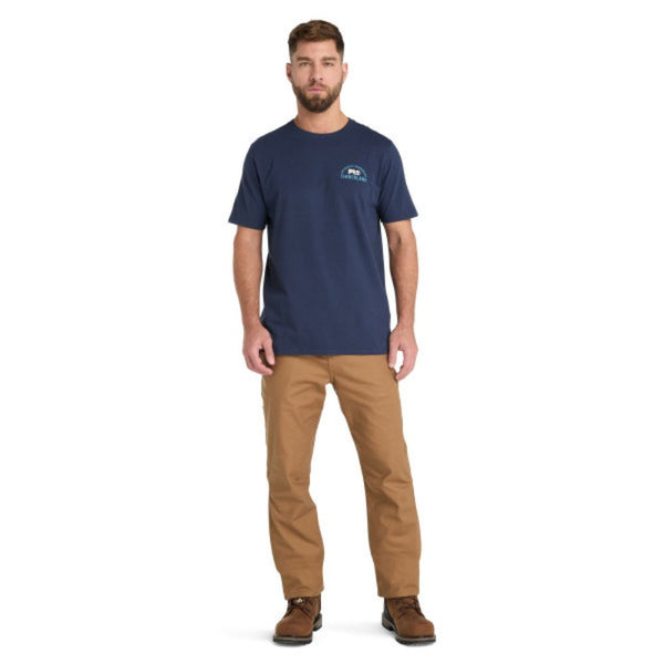 Timberland PRO® Men's Short-Sleeve Authentic Graphic Work T-Shirt - Navy