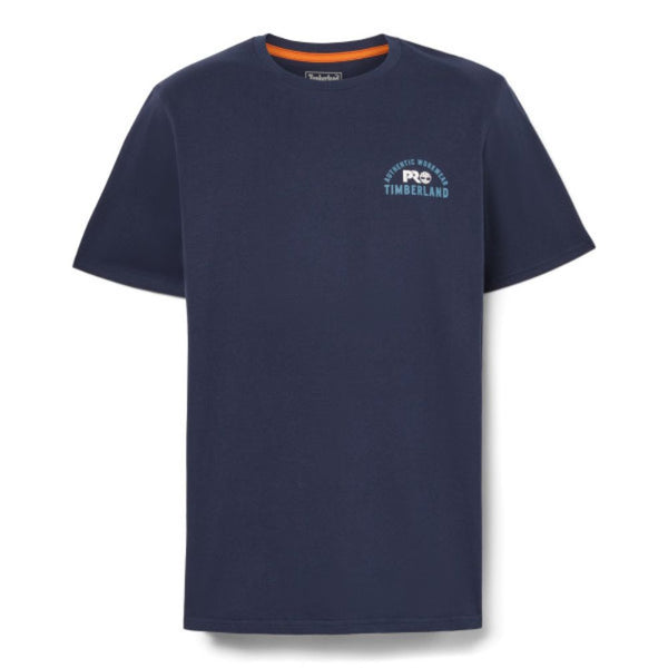 Timberland PRO® Men's Short-Sleeve Authentic Graphic Work T-Shirt - Navy