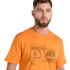 Timberland PRO® Men's Short-Sleeve Innovation Pro Blueprint Work T-Shirt - Orange