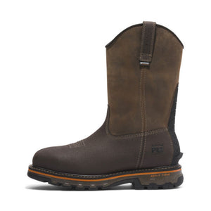Timberland PRO® True Grit Men's Pull-On Waterproof Composite Toe Safety Boot TB0A5U6Y214 - Brown