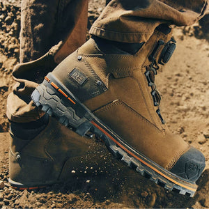 Timberland Pro Boondock BOA® Men's 6" Waterproof Composite Toe Safety Boot - TB0A66KYEM4 Brown