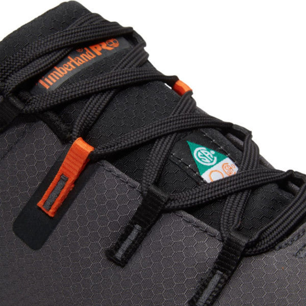 Timberland PRO Intercept TB0A44QYEEA Men's Athletic Steel Toe Work Shoe - Grey/Black/Orange