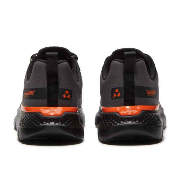 Timberland PRO Intercept TB0A44QYEEA Men's Athletic Steel Toe Work Shoe - Grey/Black/Orange