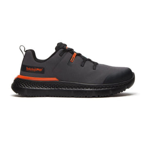 Timberland PRO Intercept TB0A44QYEEA Men's Athletic Steel Toe Work Shoe - Grey/Black/Orange