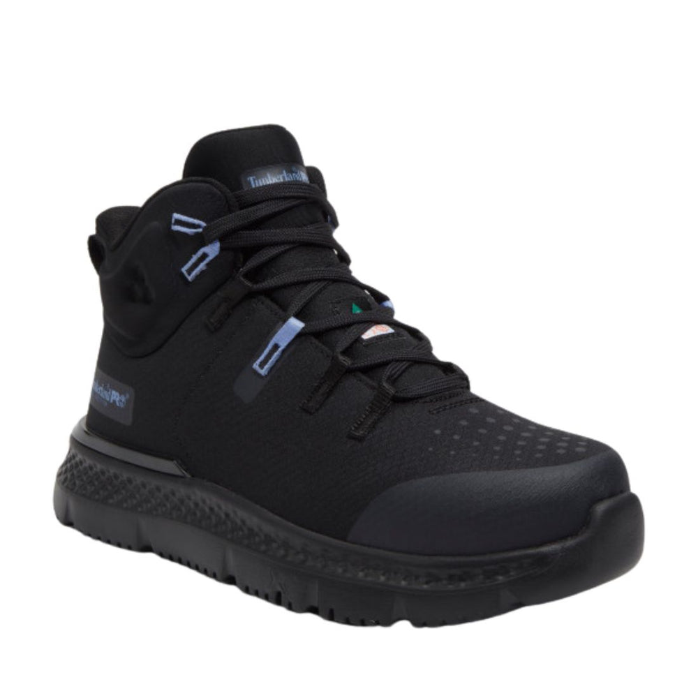 Timberland PRO Intercept TB0A67T3EL0 Women's Athletic MID Steel Toe Work Shoe - Black