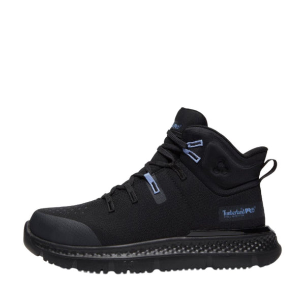 Timberland PRO Intercept TB0A67T3EL0 Women's Athletic MID Steel Toe Work Shoe - Black