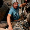 Timberland PRO® Men's Short-Sleeve Innovation Pro Blueprint Work T-Shirt - Bluestone