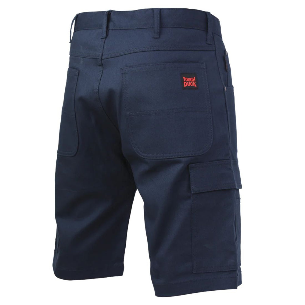 Tough Duck 11" Relaxed Fit Flex Twill Cargo Shorts 6310 - Navy
