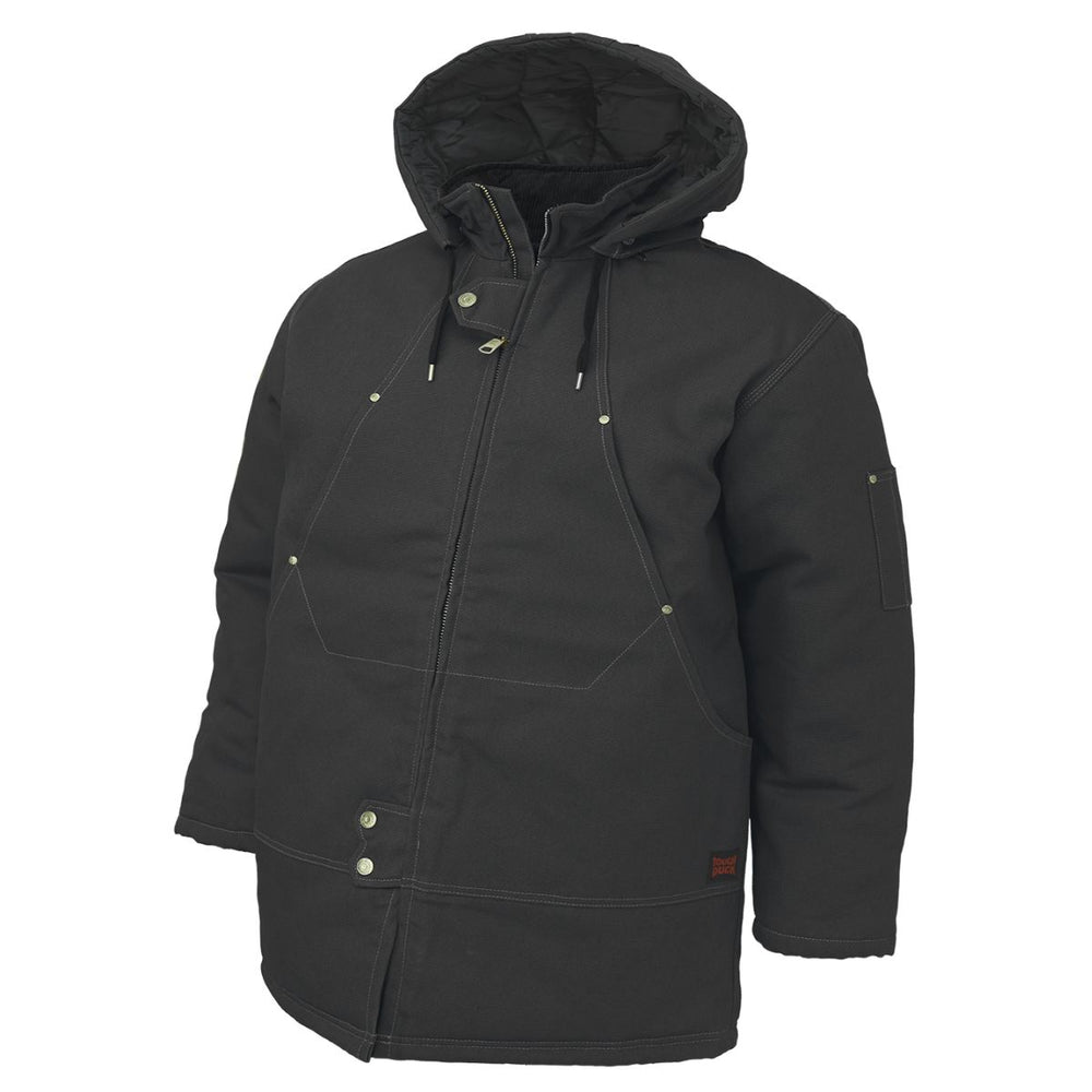 Tough Duck Abraham Hydro Men's Winter Work Parka WJ18 - BLACK