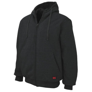 Tough Duck Men's Fleece Lined Thermal Insulated Work Hoodie WJ08
