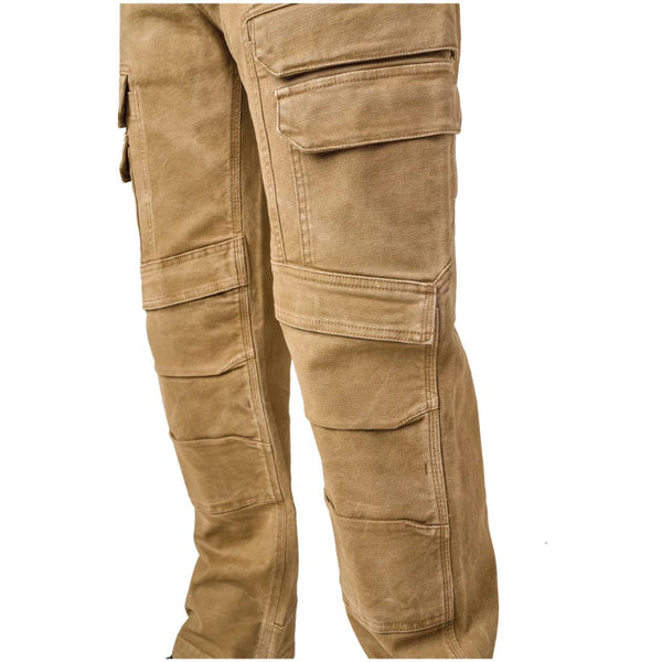 Tough Duck Men's Flex Washed Duck Cargo Work Pant WP15 - Cedar