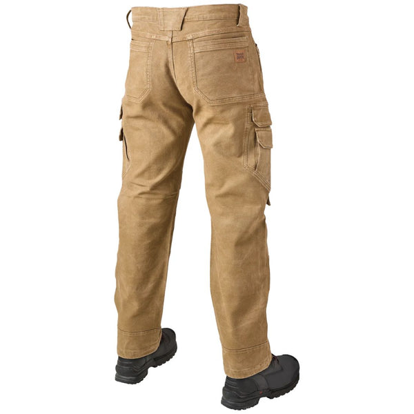 Tough Duck Men's Flex Washed Duck Cargo Work Pant WP15 - Cedar