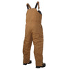 Tough Duck Men’s Insulated Duck Bib Overall WB03 - Brown