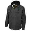 Tough Duck Men's Sherpa Lined Work Shirt Jacket WS03 - Black