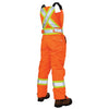 Tough Duck Women’s High Visibility Insulated Flex CSA Safety Bib Overalls SB07 Orange