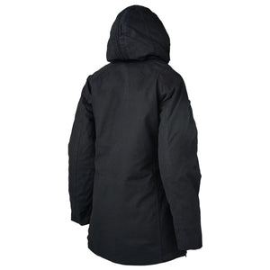 Tough Duck Women's Lined Duck Work Parka with Convertible Hood WJ48 - Black