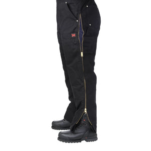 Tough Duck Men's Heavyweight Insulated Hooded Duck Work Coverall WC01 - Black