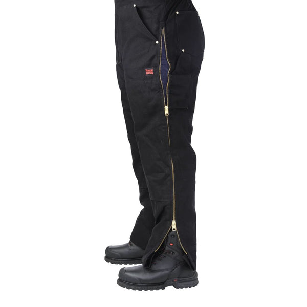 Tough Duck Men's Heavyweight Insulated Hooded Duck Work Coverall WC01 - Black