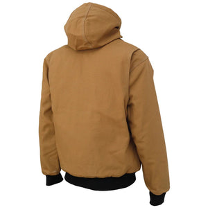 Tough Duck Men's Classic Duck Work Bomber Jacket WJ30 - Brown